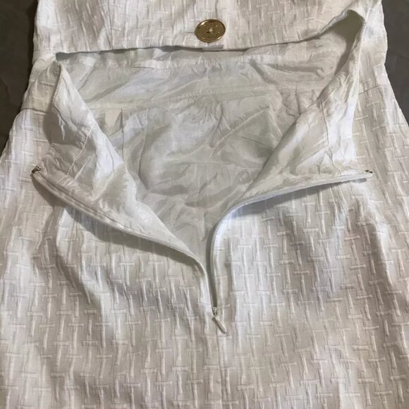 Michael Michael kors dress size 10 women’s sleeveless white - Picture 7 of 12
